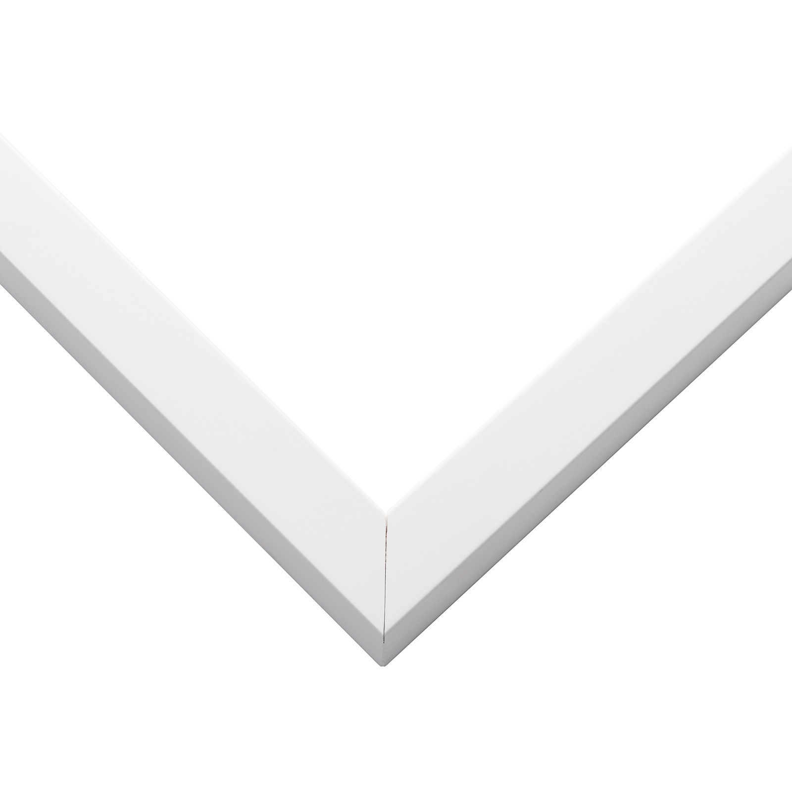 22×6 Shadow Box Frame White | 1 Inches Deep Real Wood Contemporary Shadowbox Dis