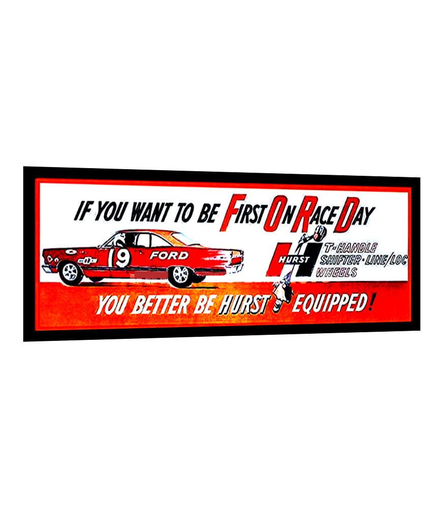Hurst Shifters 60s 70’s Racing Decal/Sticker – Replica, Vintage 6 Sizes