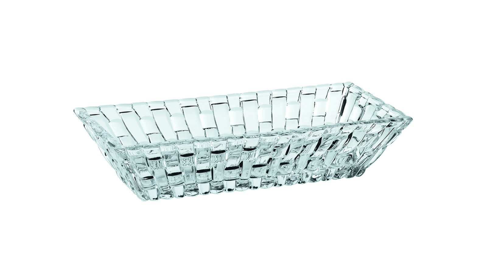 Nachtmann, Bossa Nova, Rectangular Serving Bowl, Set of 2, 6 Inch in Length, …