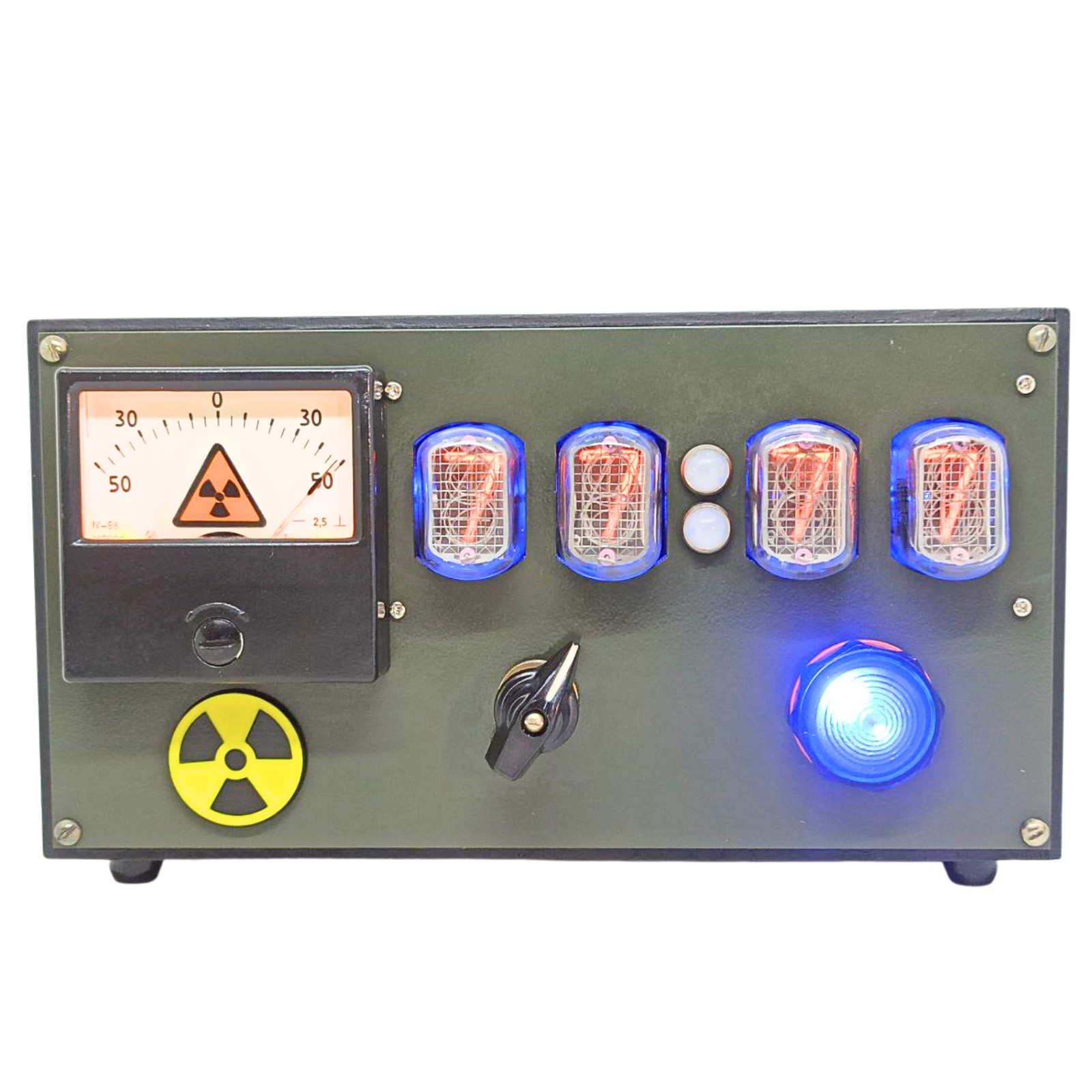 Fallout New Vegas Game Nixie Tube Table Clock IN-12 Tubes Post – Apocalypse