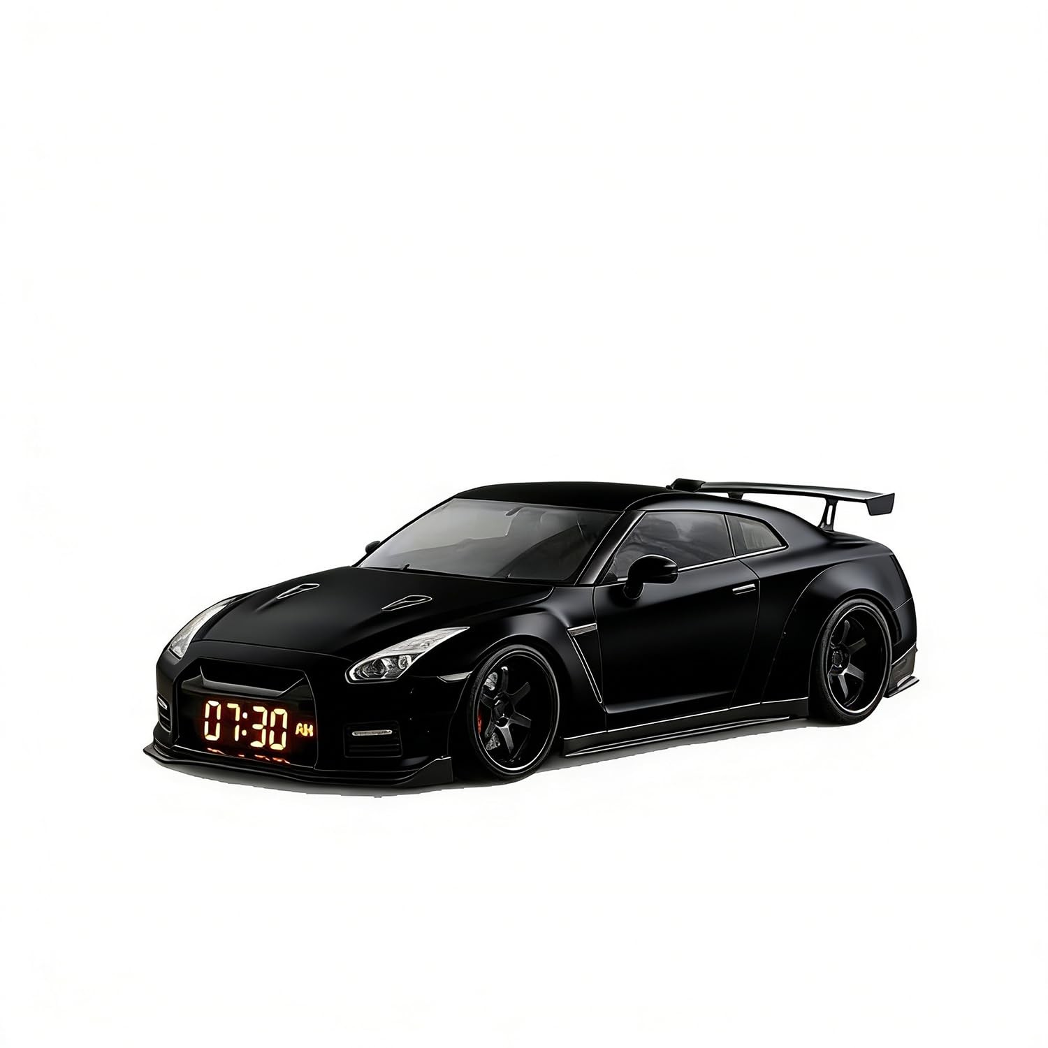 Sports Car Model with A Digital Clock, Metal Car with Opening Doors, Car Mode…