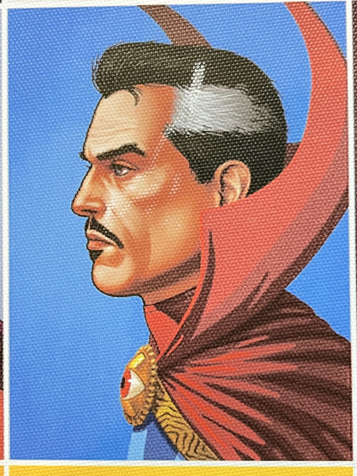 MARVEL SUPER HEROES PORTRAITS GRID FILM MOVIE 36in x 24in Gallery Wrapped Wood