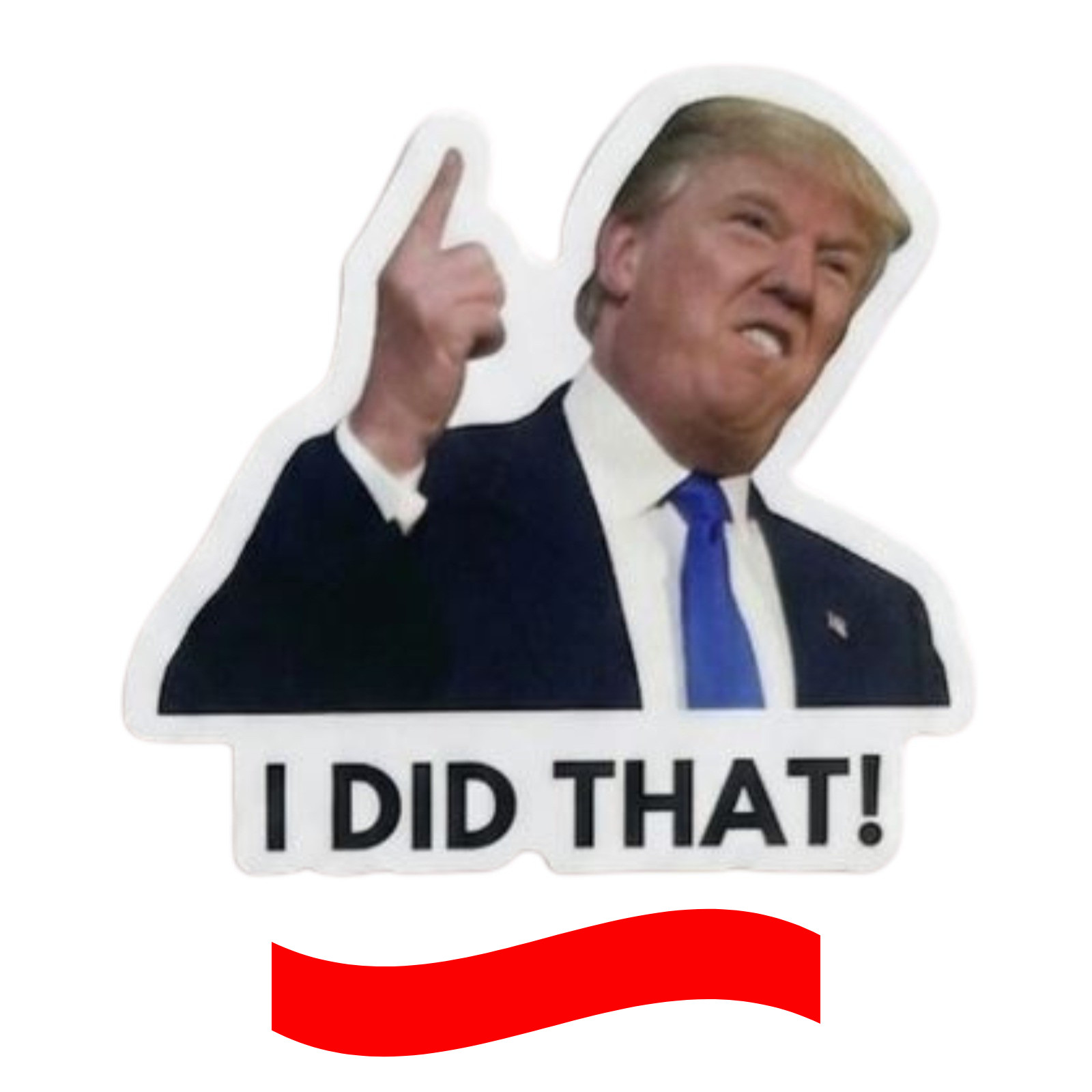 Donald Trump “I Did That” Meme Stickers Vinyl Decals Car Gas Pump 10/50/100 Pcs