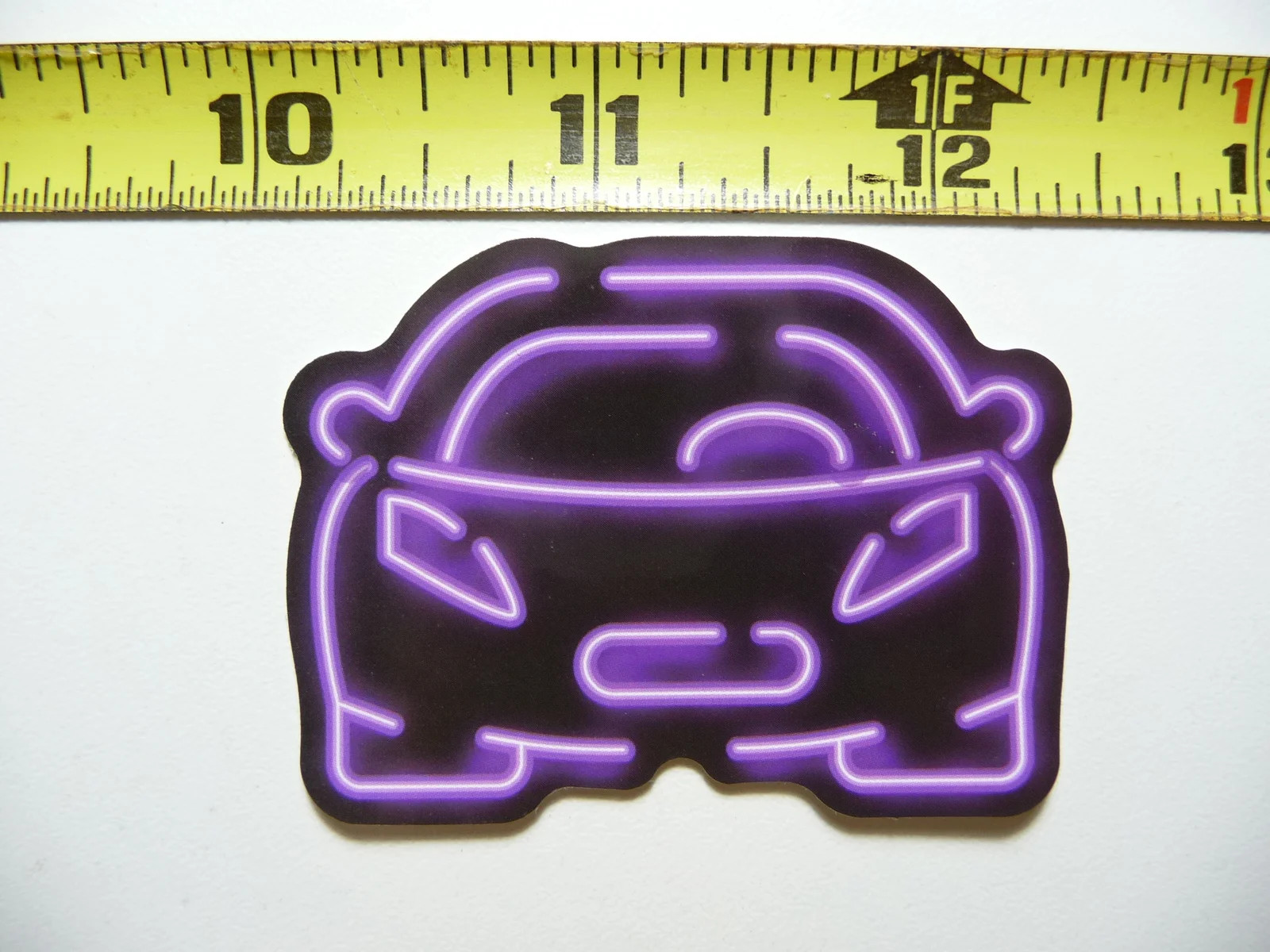 SPORTS CAR RACING JDM SMALL STICKER DECAL NEON STYLE FUN FUNNY SCRAPBOOKING