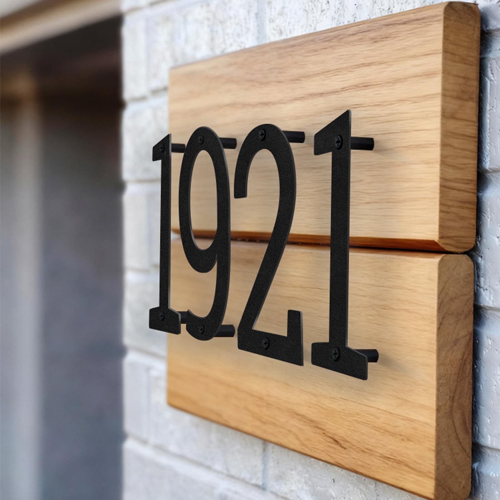 3″ 4″ 5″ 6″ 8″ Stainless Steel Floating House Numbers, Metal House Numbers fo…