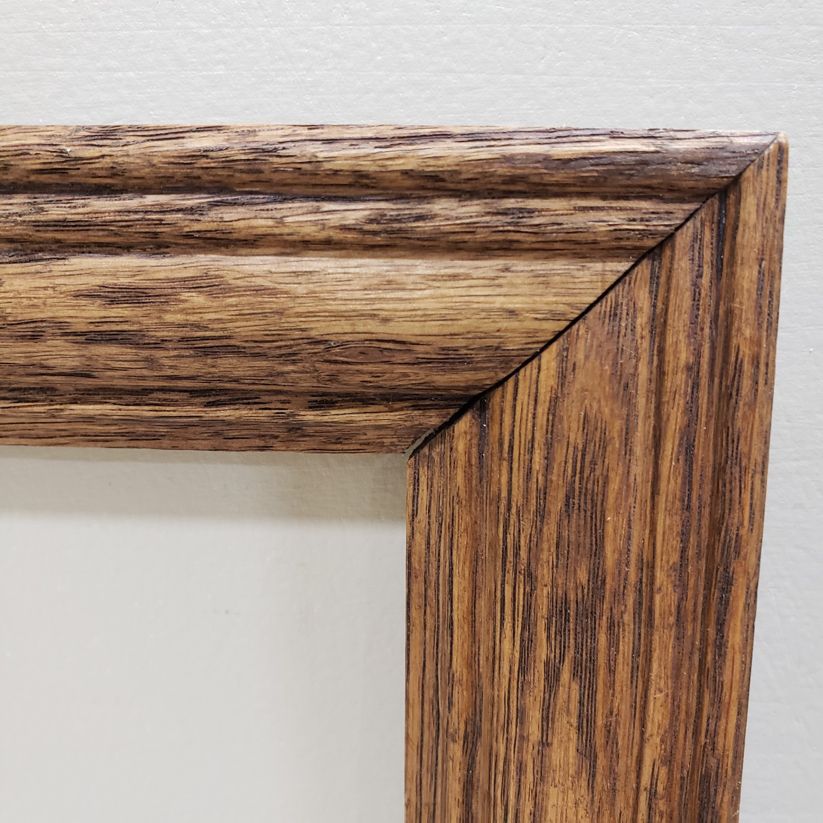 Oak Picture Frame 10×14 Wide Molding Solid Wood Traditional Classic Wall Decor
