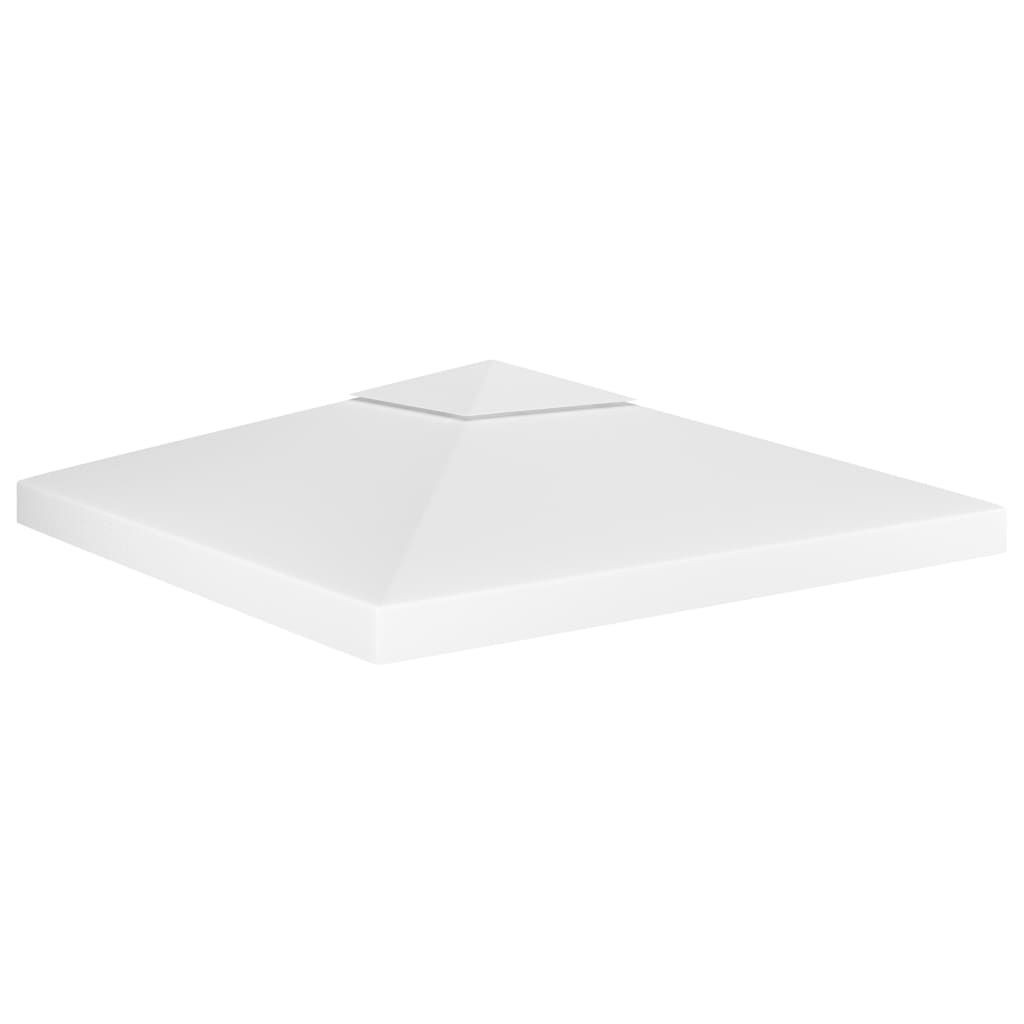 2-Tier Gazebo Top Cover 1 oz/ft² 9.8’x9.8′ White
