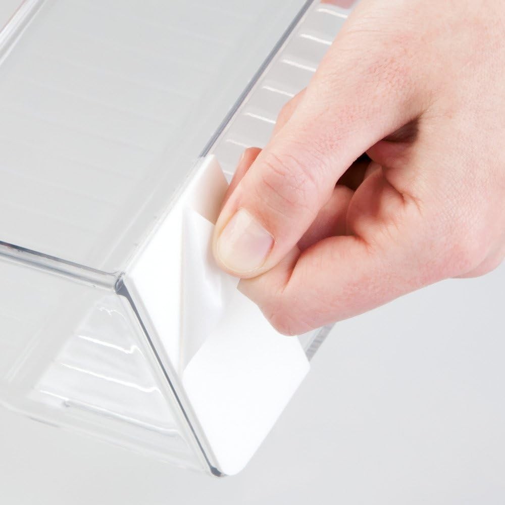 Compact Clear Storage Organizer – Perfect for Kitchen, Bathroom & Office Walls