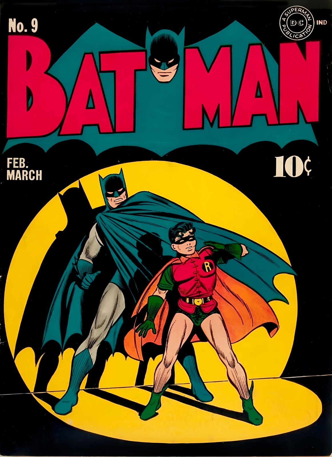 Batman Vintage Comic Book Poster Premium Photo Print Art 4 Sizes REPRINT