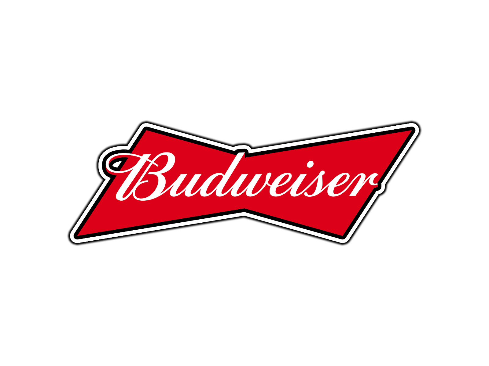 #0680 Budweiser Logo #1 Waterproof Vinyl Sticker Decal Die-Cut