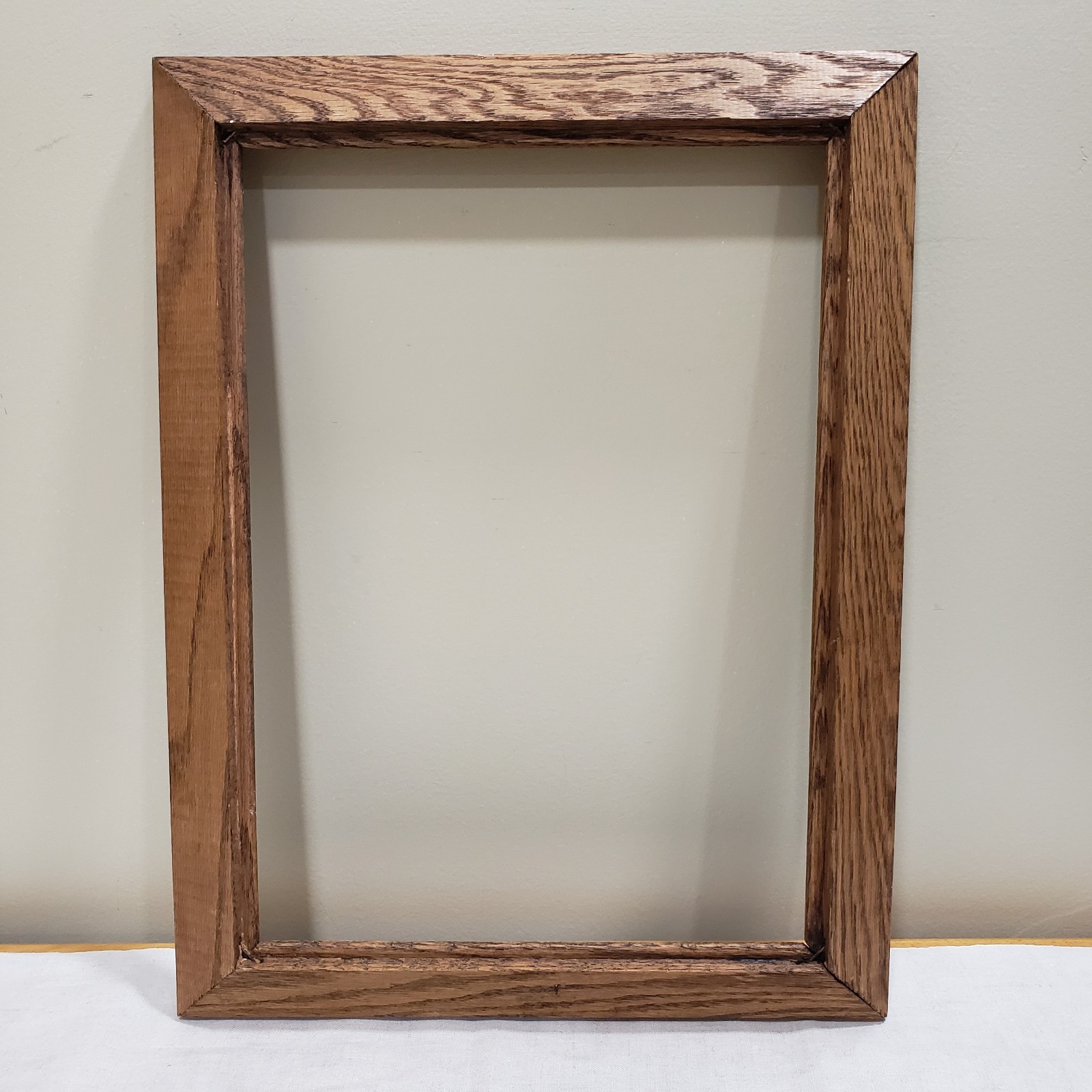 Oak Picture Frame 10×14 Wide Molding Solid Wood Traditional Classic Wall Decor