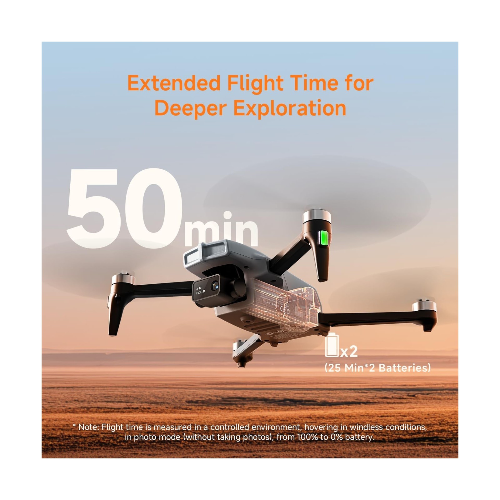 Ameta S20 Drones with Camera for Adults 4k UHD, GPS Drone for Adults Beginner…
