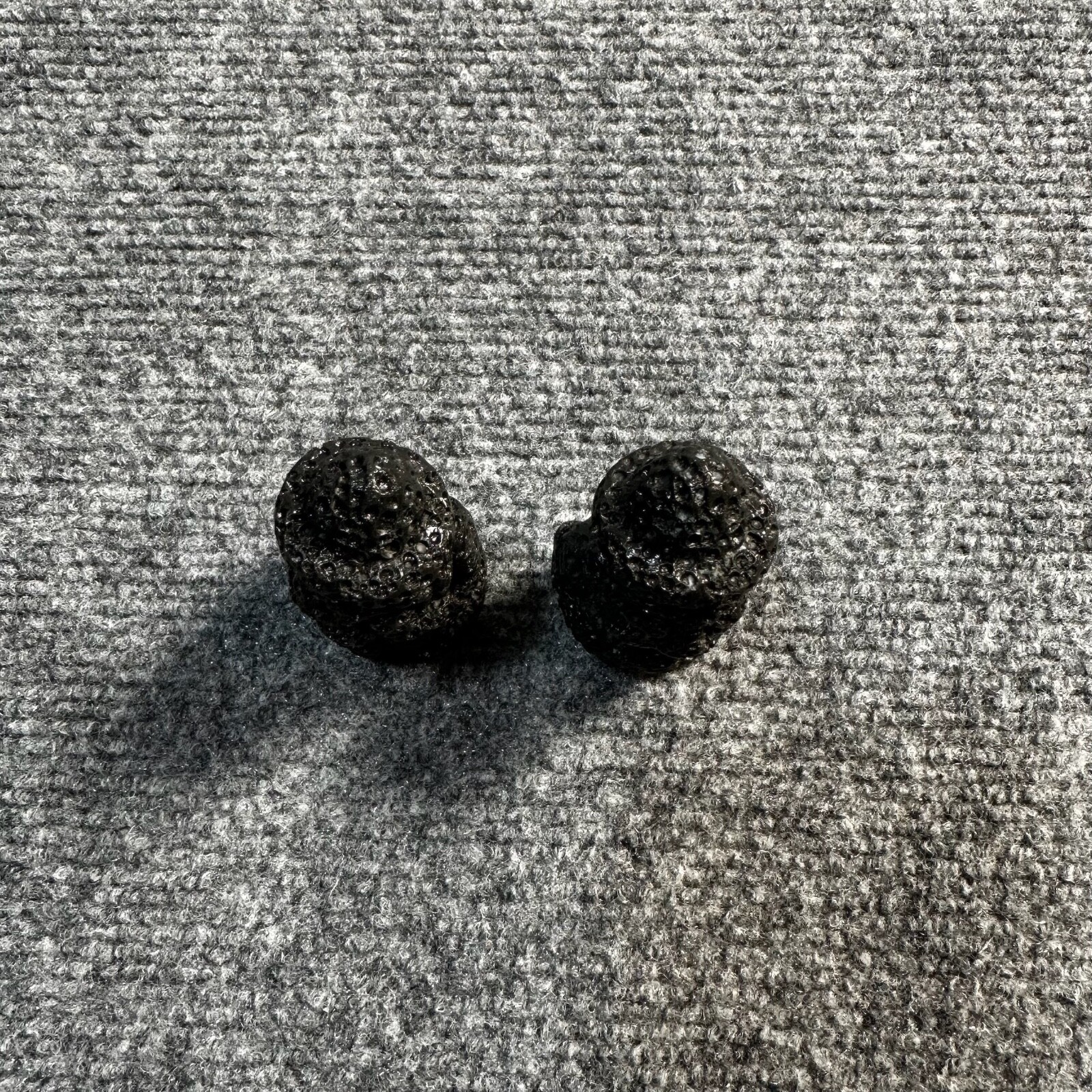 Korean Dol Hareubang Home Black Volcanic Rock Sculpture Asian Jeju Island