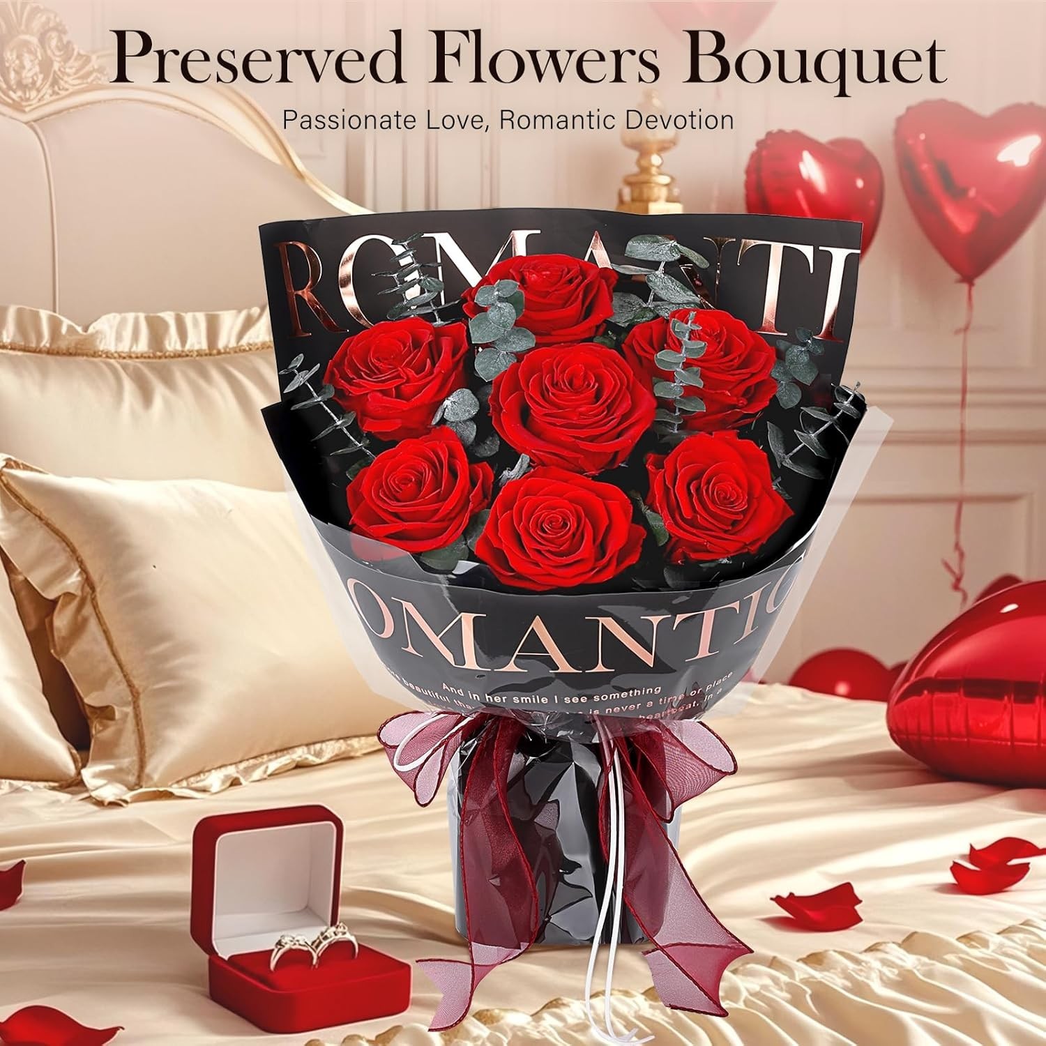 Flowers for Delivery Preserved Fresh Flower Bouquet Mothers Day Roses Gifts for