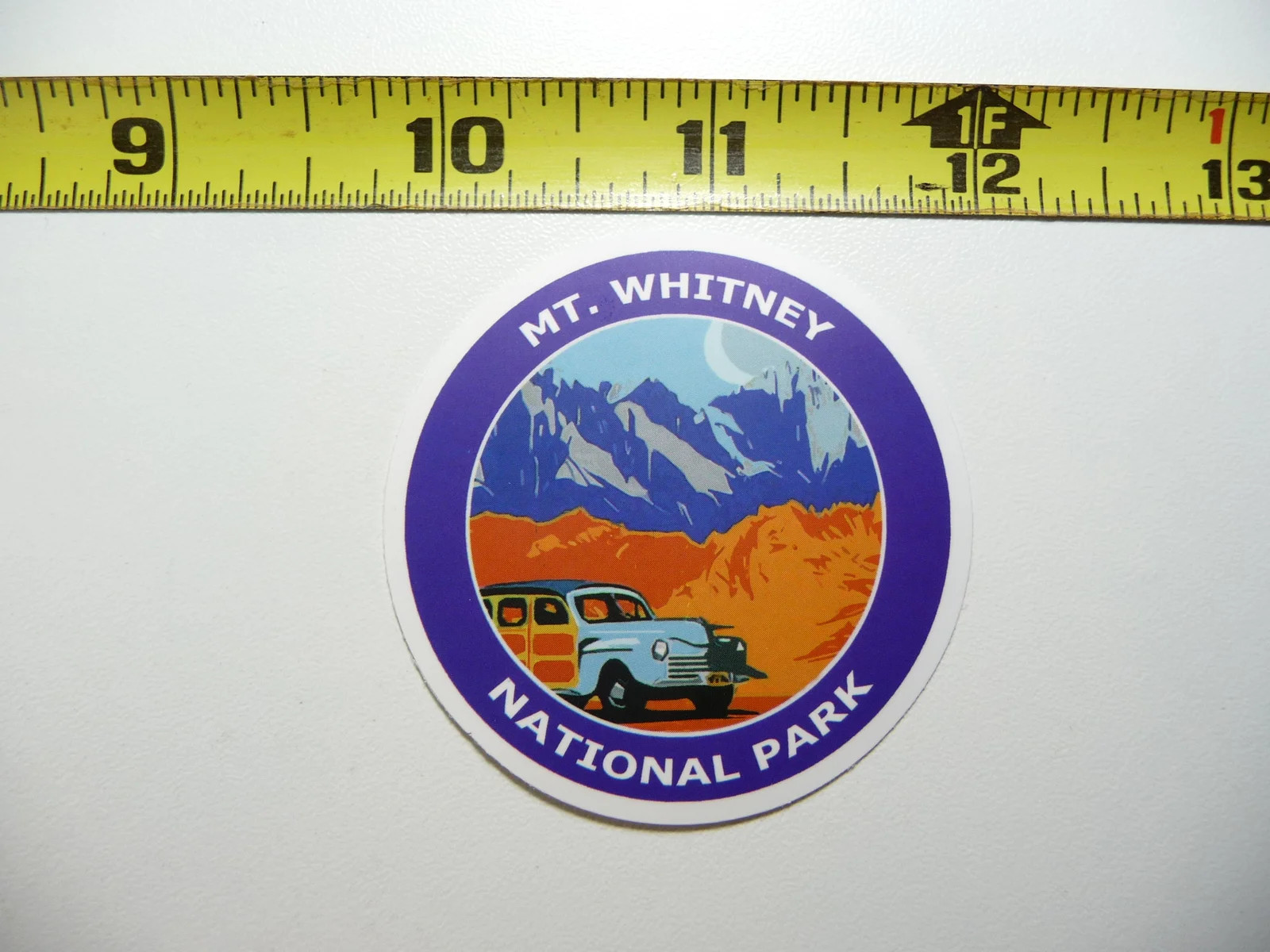 MOUNT MT WHITNEY SEQUOIA KINGS CANYON NATIONAL PARK ALASKA SMALL STICKER DECAL