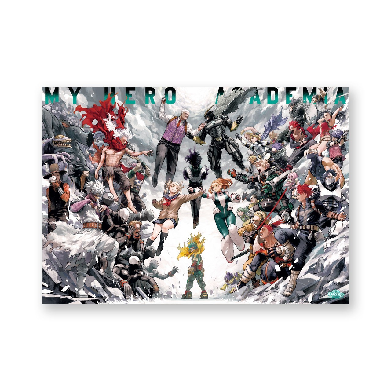 My Hero Academia Art Exhibition A2 B2 Size Poster 3 Type Set
