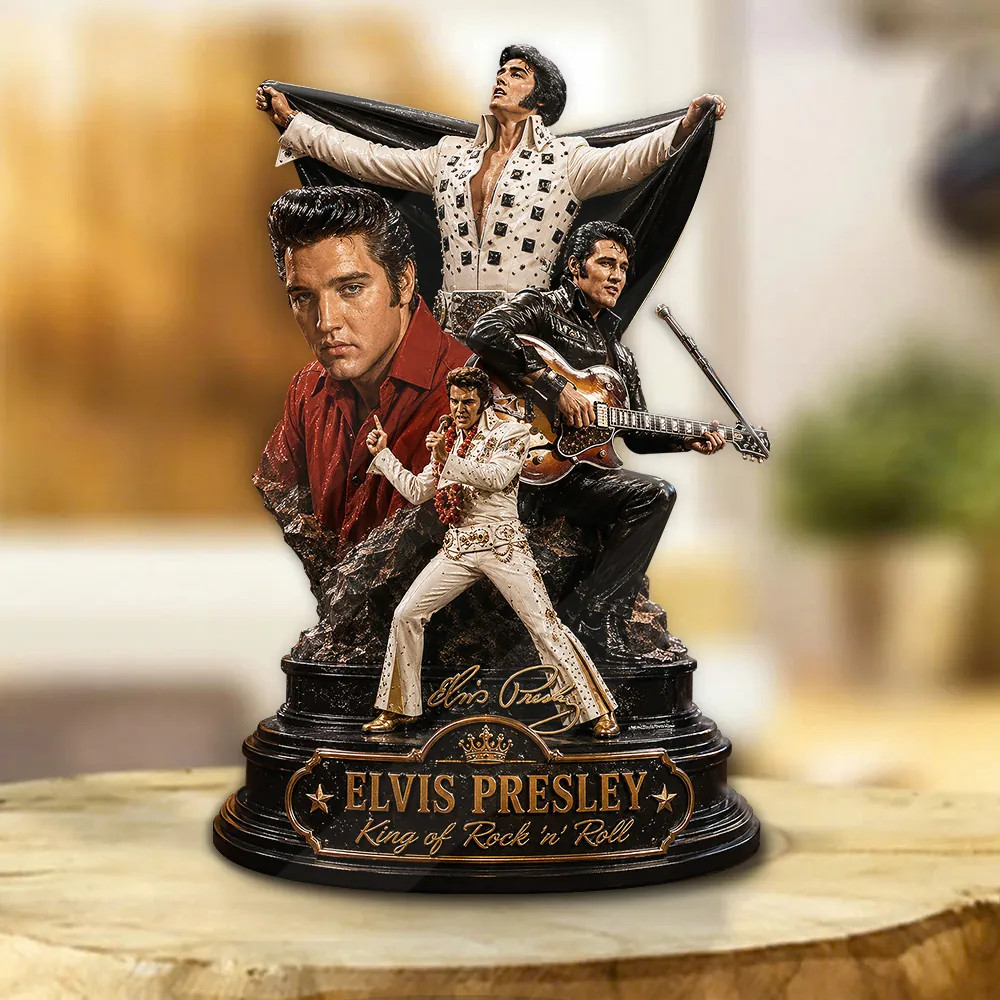 Elvis Presley Custom Shape Acrylic Plaque