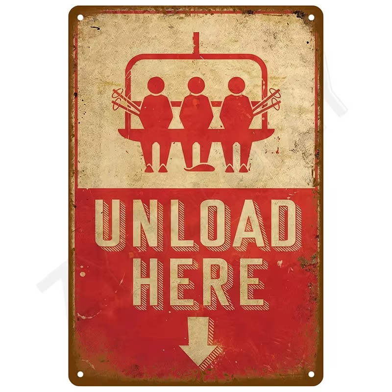 Retro Tin Signs – Vintage Wall Art