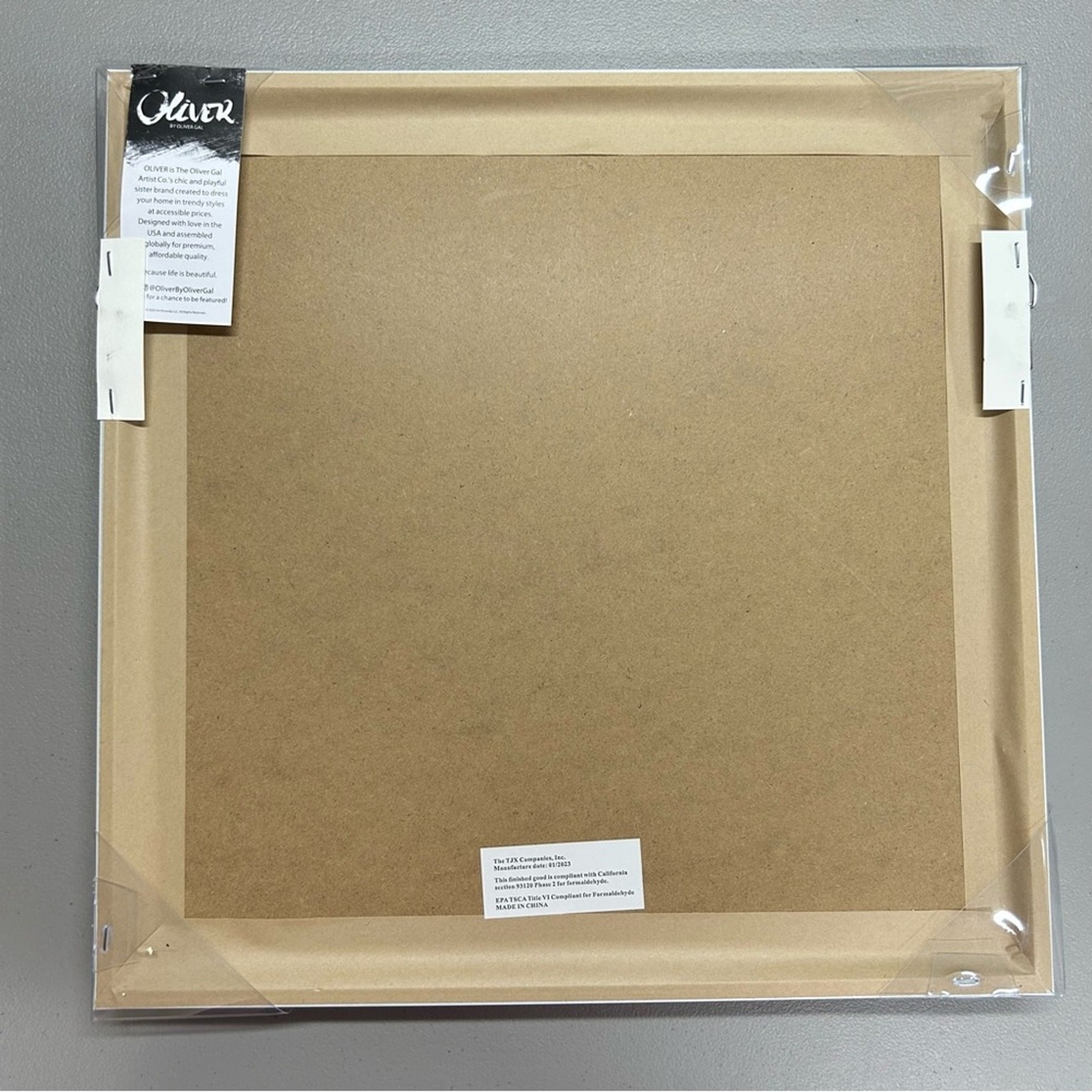 Louis Vuitton Picture Wall Decor by Oliver Gal Gold Foil Embellishment NEW 16”