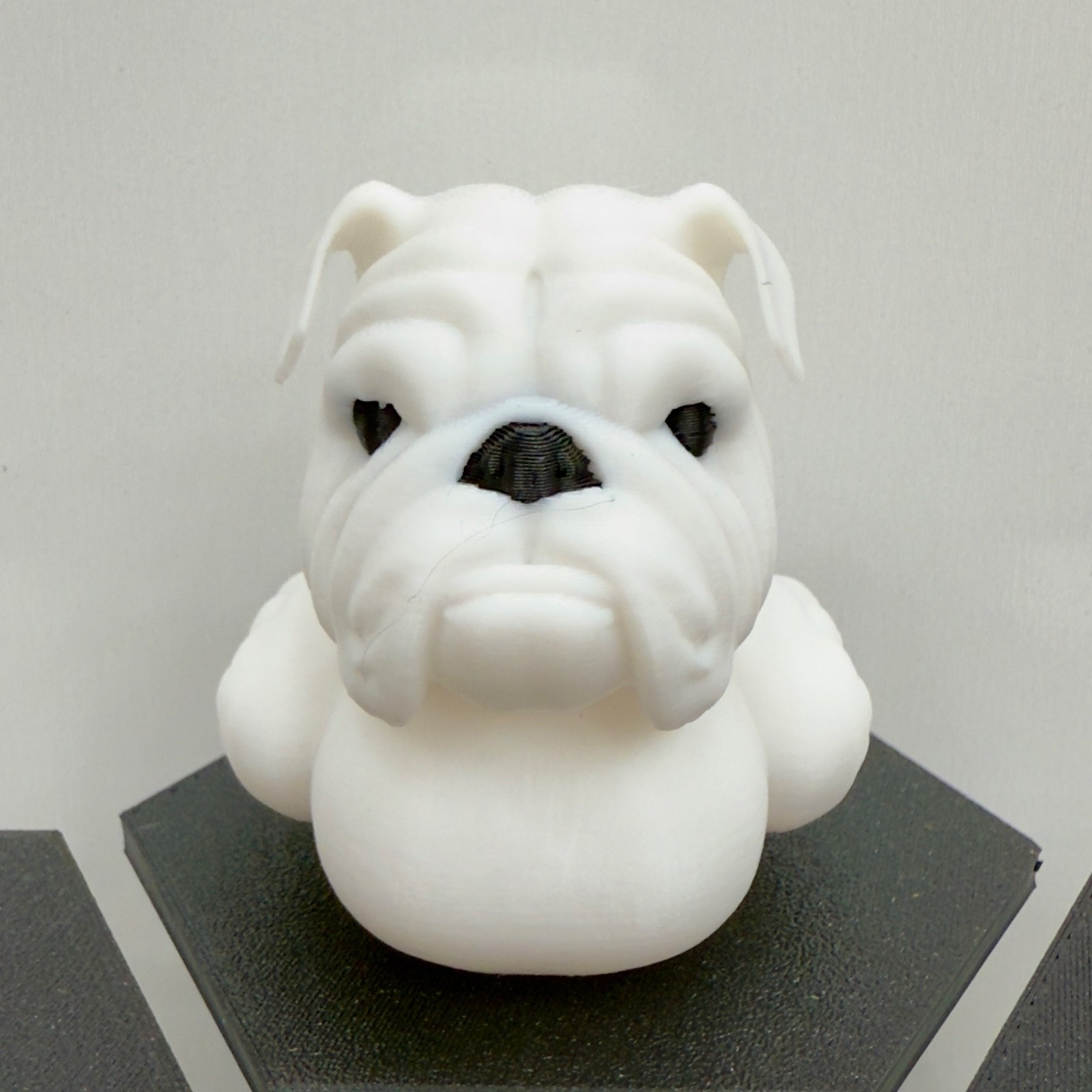 Bulldog Dog Duck | English Bulldog Desk Figure Or Jeep Dashboard Duck