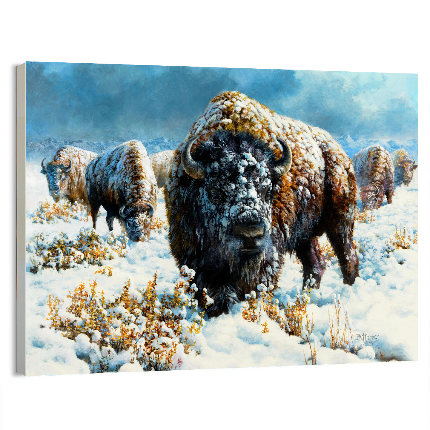 A Long Winter Western Poster or Canvas Fine wall Art Home Decor Print