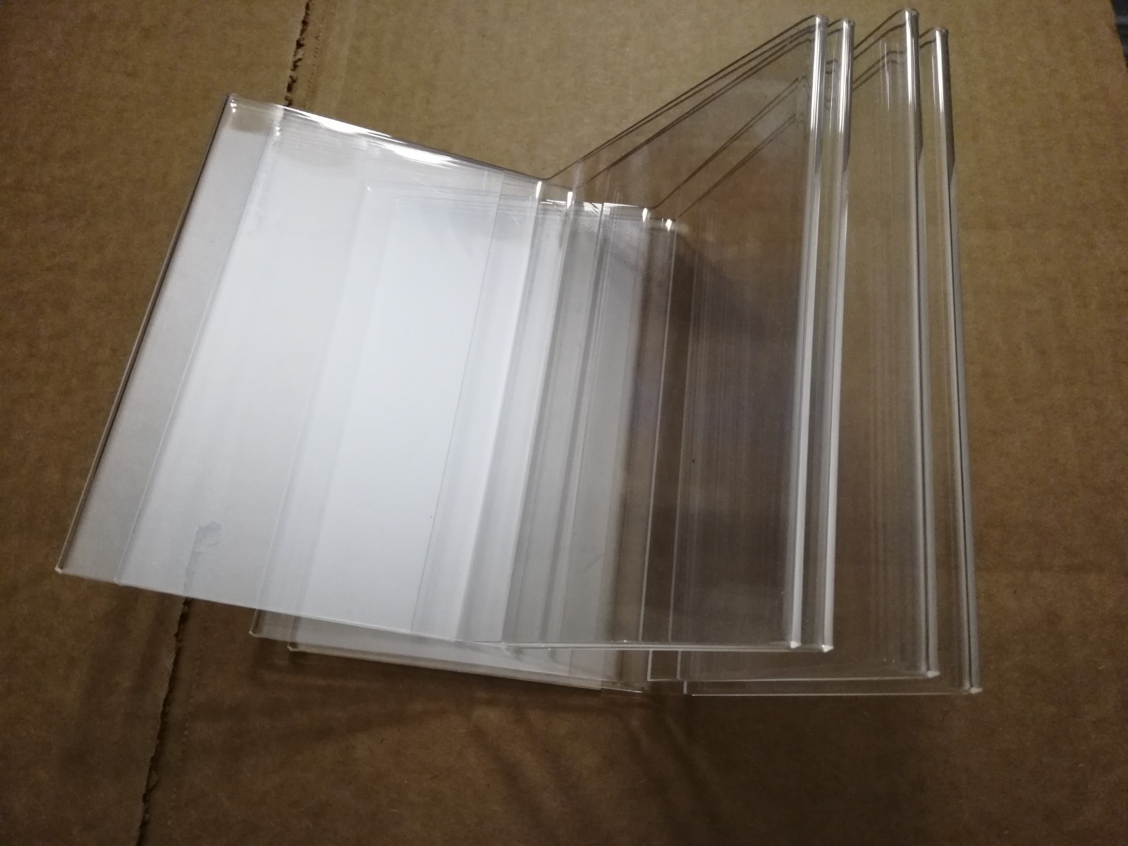 Double-Sided 4×6 Acrylic Picture Frames | Never Used in Great Condition