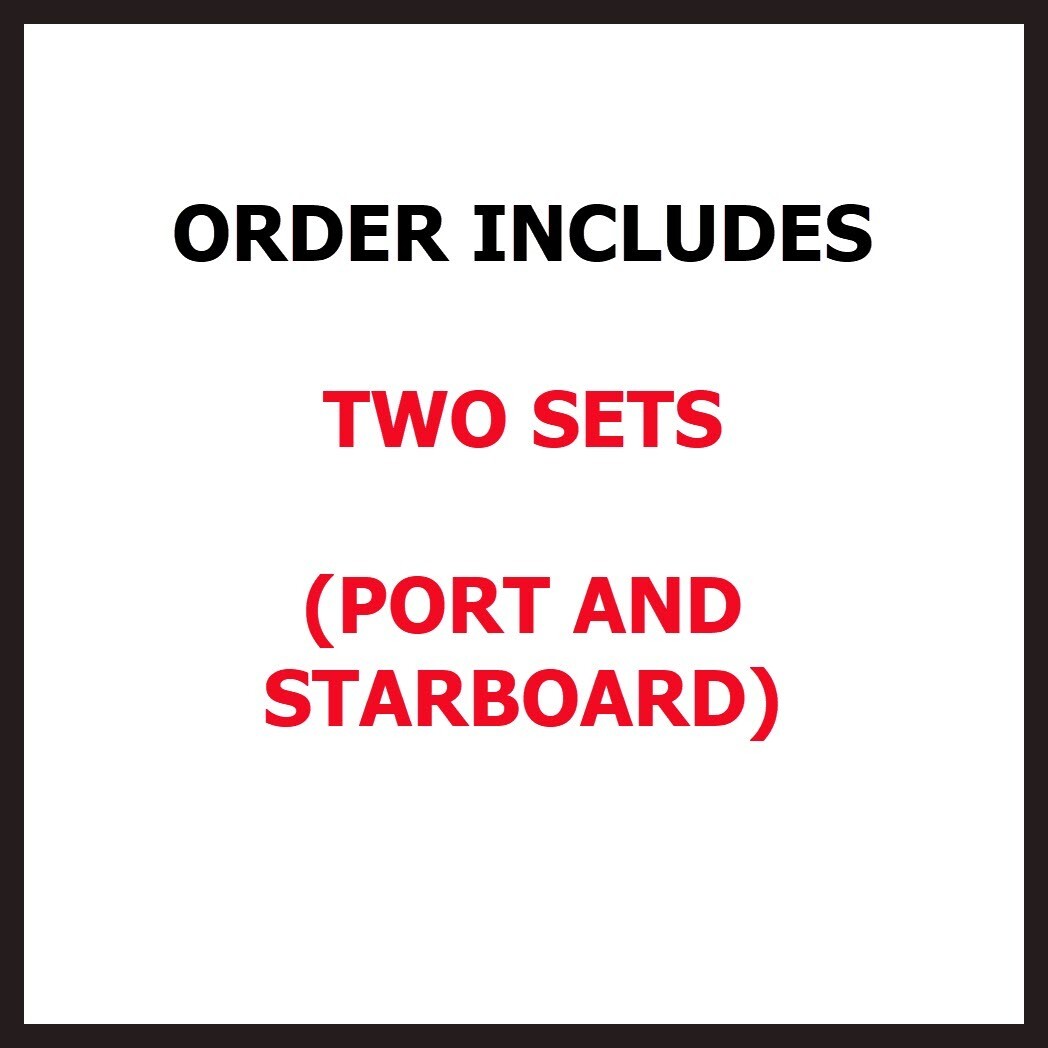 SeaDek Raised 3″ Boat Registration Numbers Set | Peel & Stick Install – SG/B