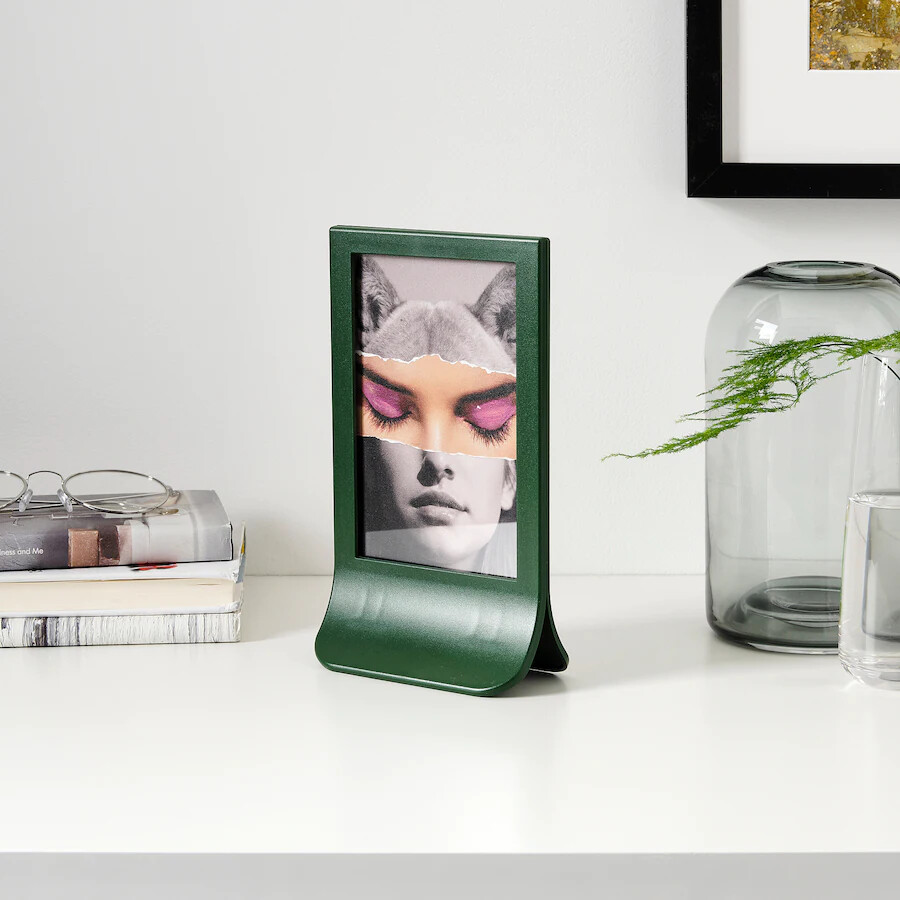 New IKEA FIESTAD Green Standing Frame Party/Wedding/Home Décor–double side