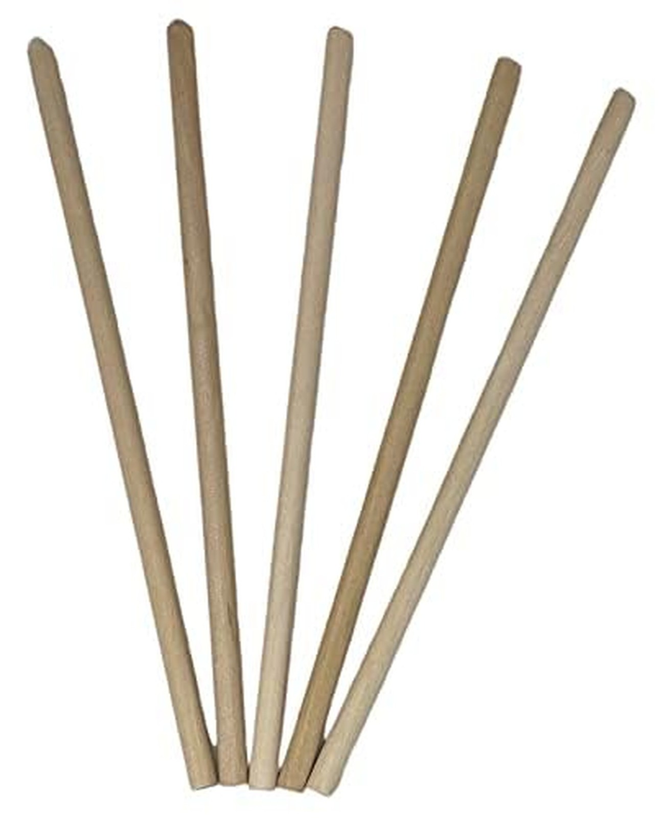 1/2 Inch Wooden Dowel Rods .5 Inches Thick by 12 Inches Tall Round Unfinished…