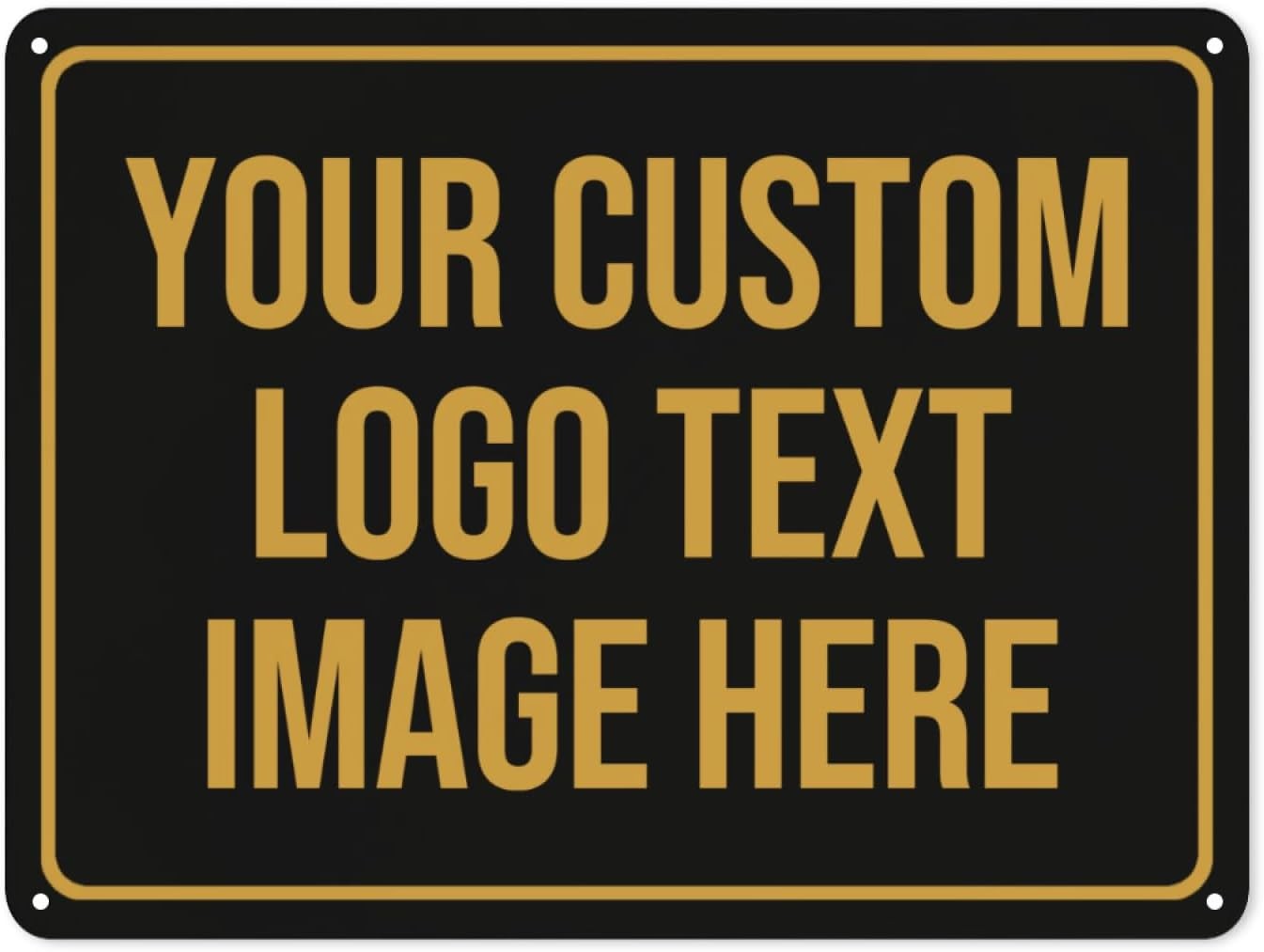 Horizontal Metal Sign |Dog Mom Decor,Add Logo Photo Text,USA Made Indoor Outdoor