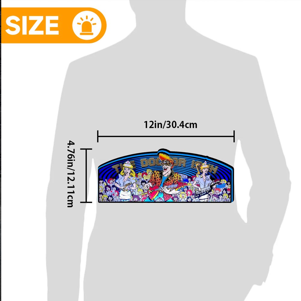 DR Dude Pinball Topper LED Lightbox for Midway Pinball Machine