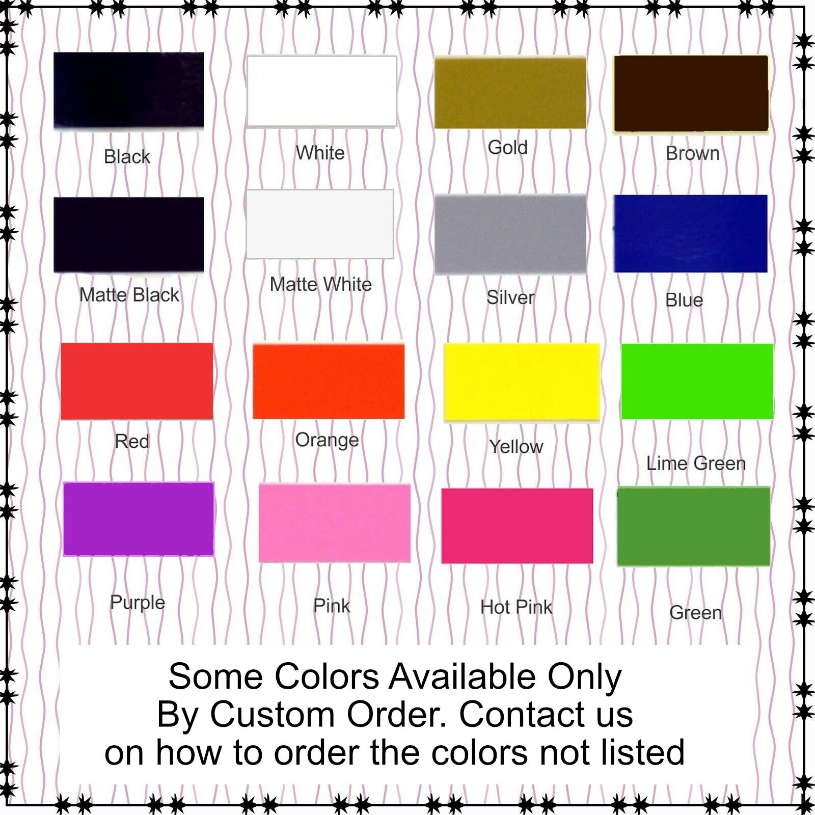 0 9 Numbers Vinyl Sticker Decals Outdoor Quality Many Uses – Set of 50 STK#F11