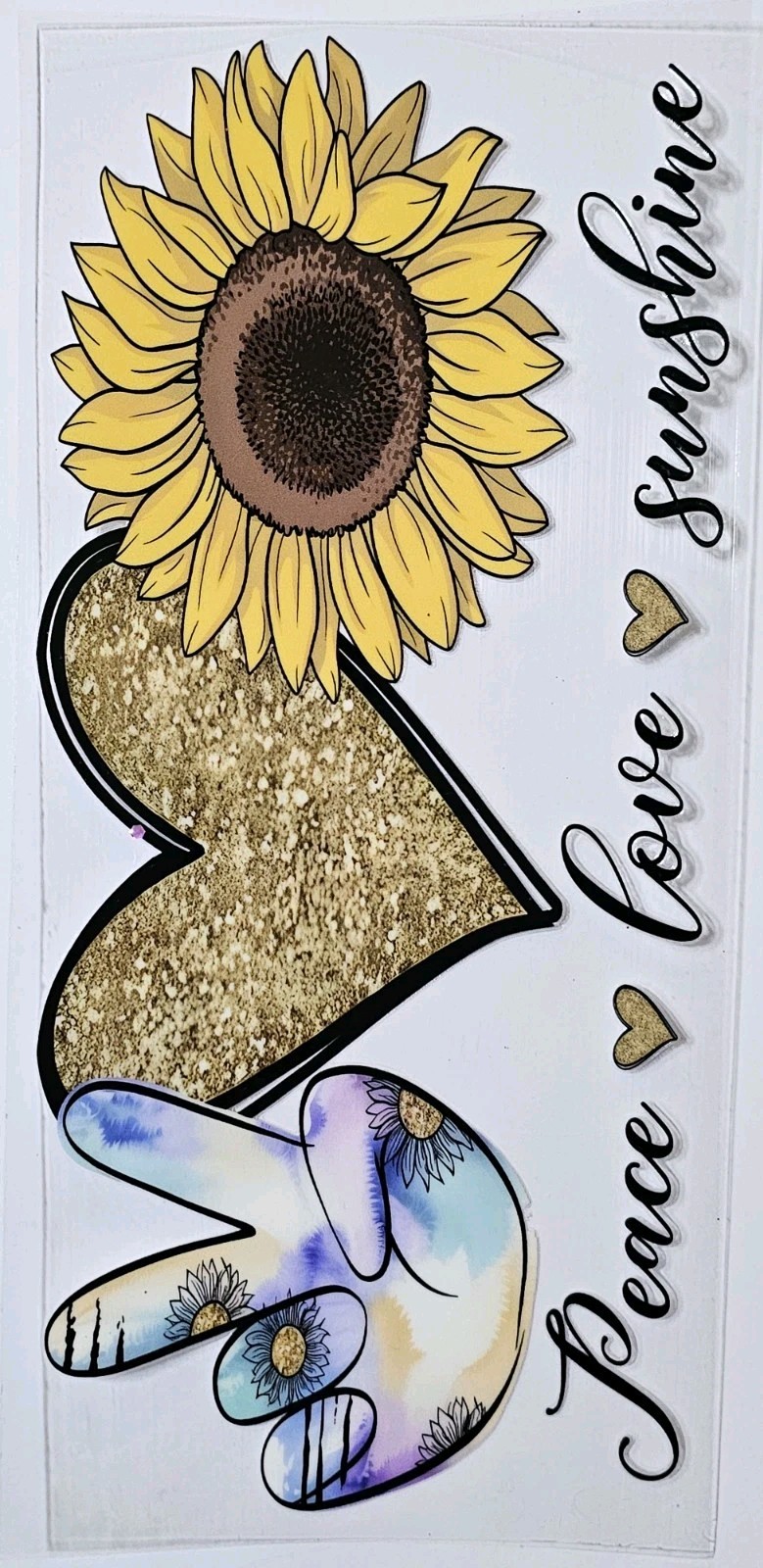 Flowers UV DTF Transfer Sticker Wrap Tumbler UVDTF BUY 10+ GET COMBINED SHIPPING