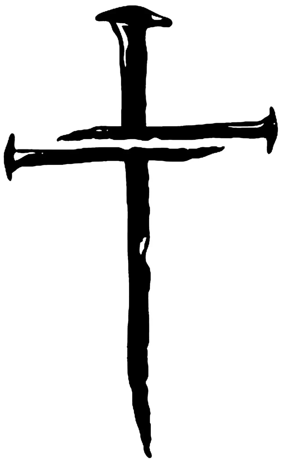 Vinyl Decal Car Truck Sticker Wall Christian God Love – Cross Jesus Nails