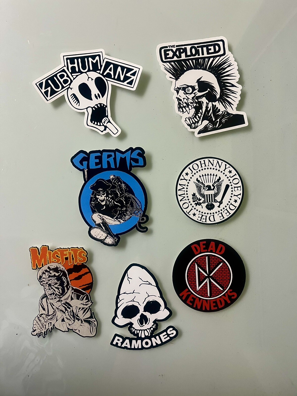 Punk Rock Sticker Lot – Ramones Rancid Dead Kennedy’s Fear