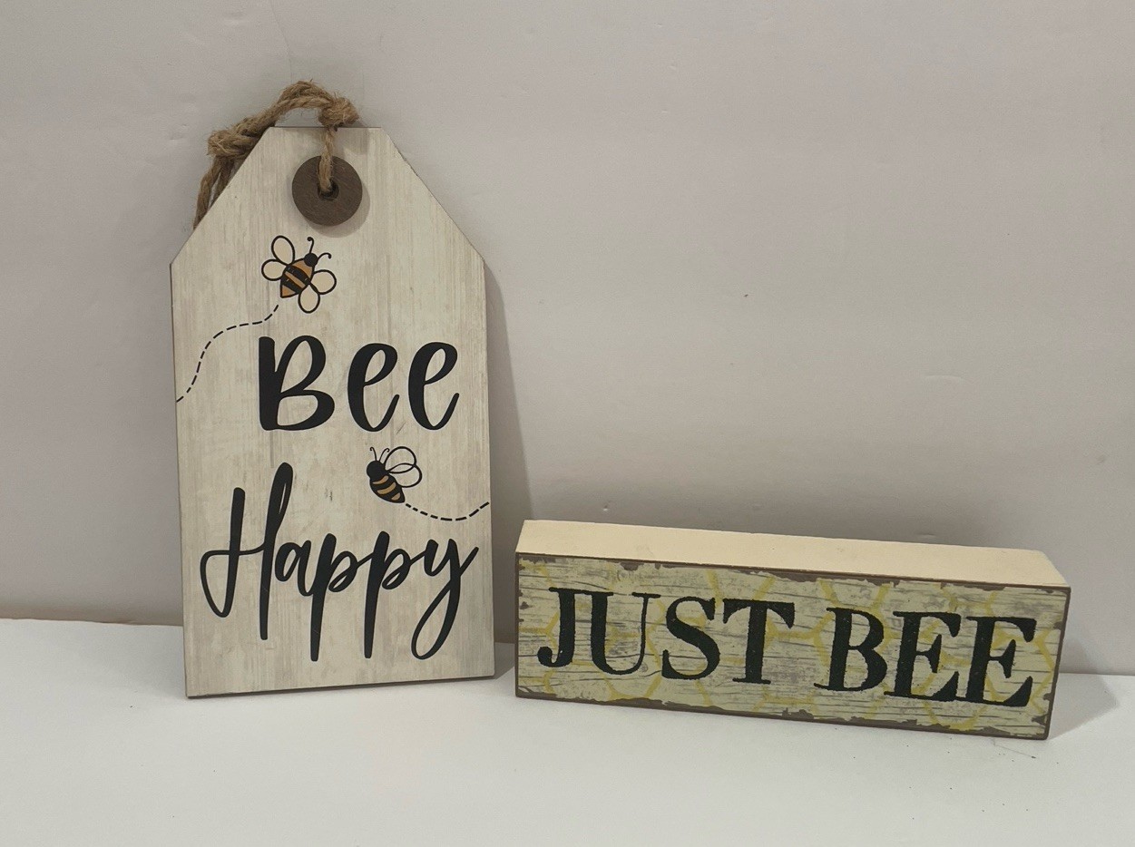 Honey Bee Wall Decor Summer Farmhouse