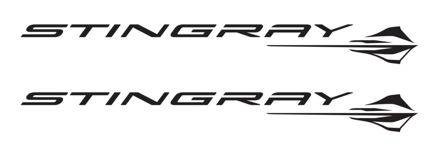 Corvette Stingray Decal c6 c7 c8 Car Laptop Vinyl Corvette Racing Sticker