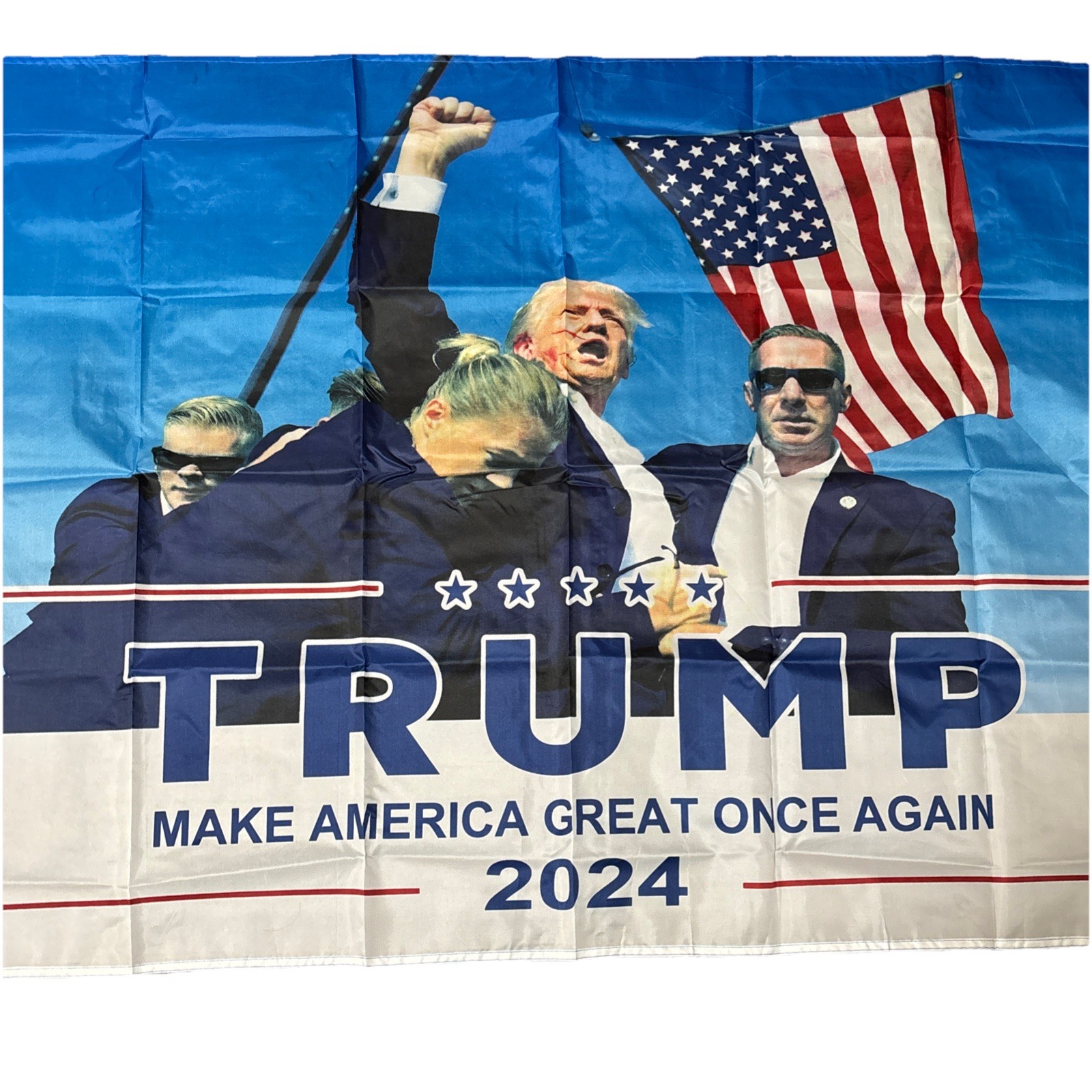 Donald Trump 2024 3’x5’ Flag Make America Great Once Again Wall Art Man Cave 250