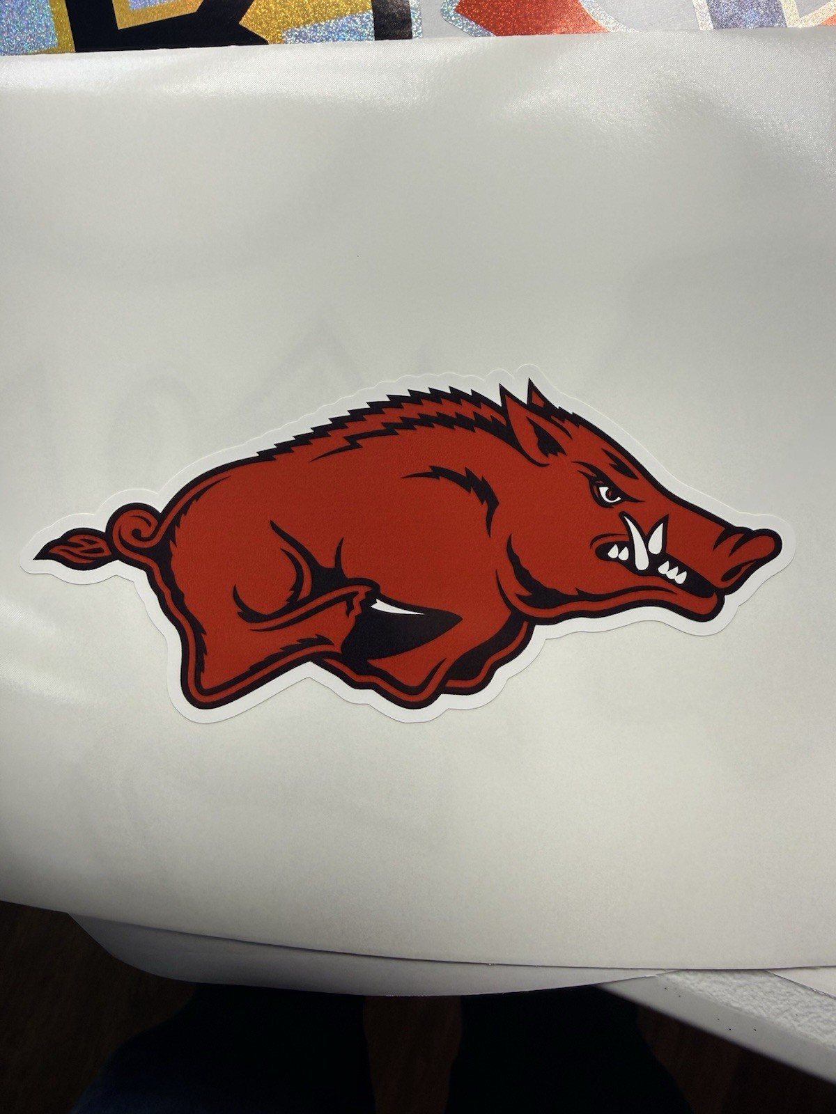 Arkansas Razorbacks Regular Vinyl Decal
