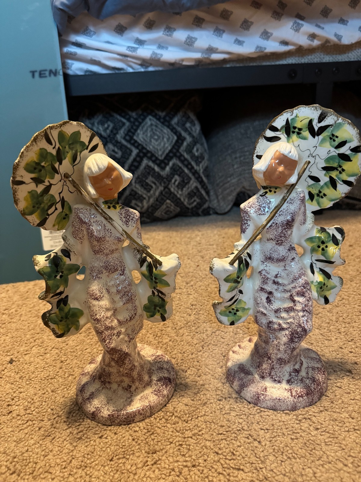 Ceramic Parasol Geishas – Vases