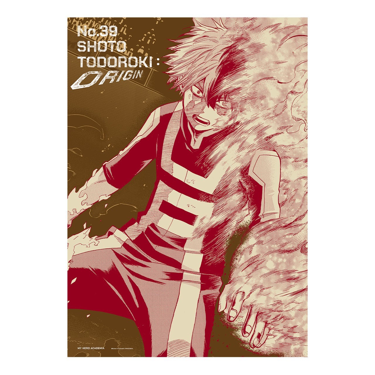 My Hero Academia Art Exhibition A2 B2 Size Poster 3 Type Set