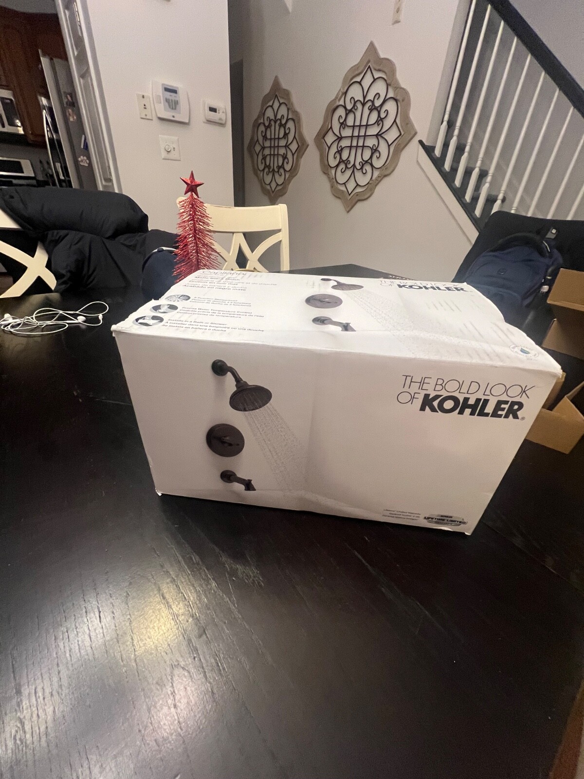 Kohler shower faucet set with matte black BRAND NEW