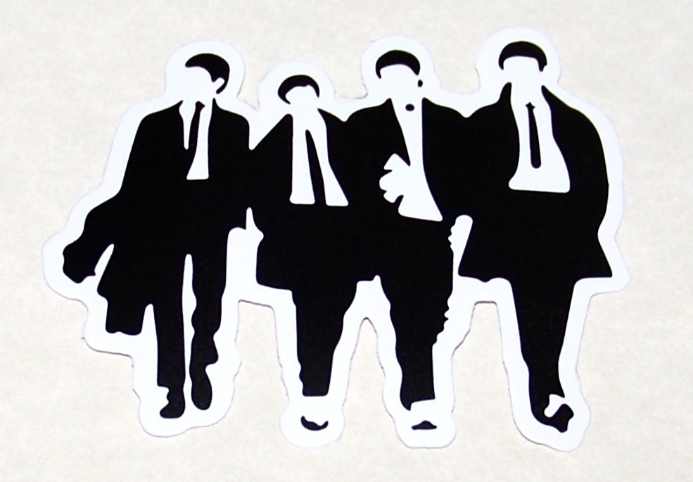 The Beatles – Sticker Music Band Rock The Beatles