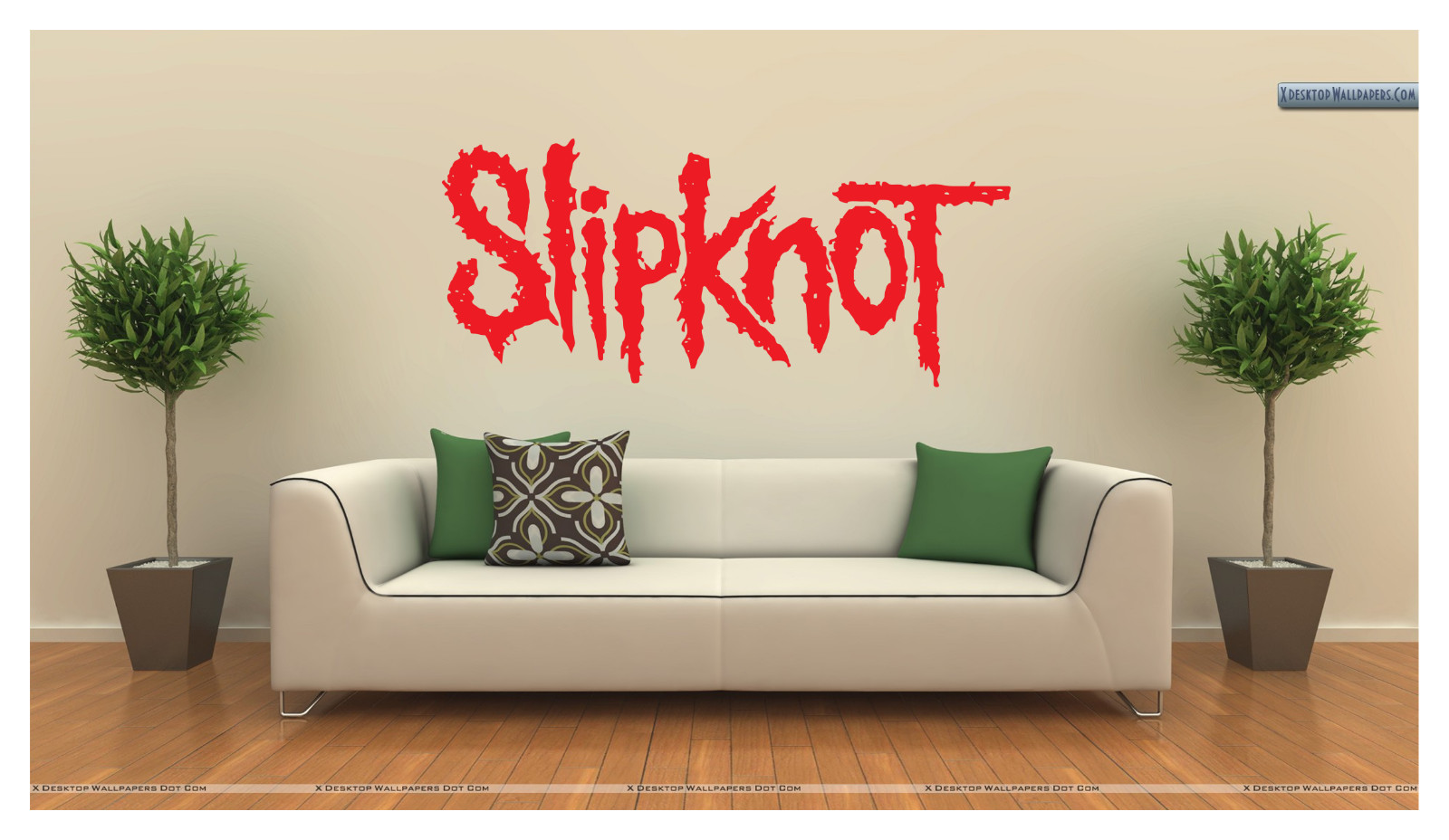 Slipknot LOGO 36″ WIDE LARGE WALL VINYL DECAL – YOUR CHOICE OF COLOR – REMOVABLE