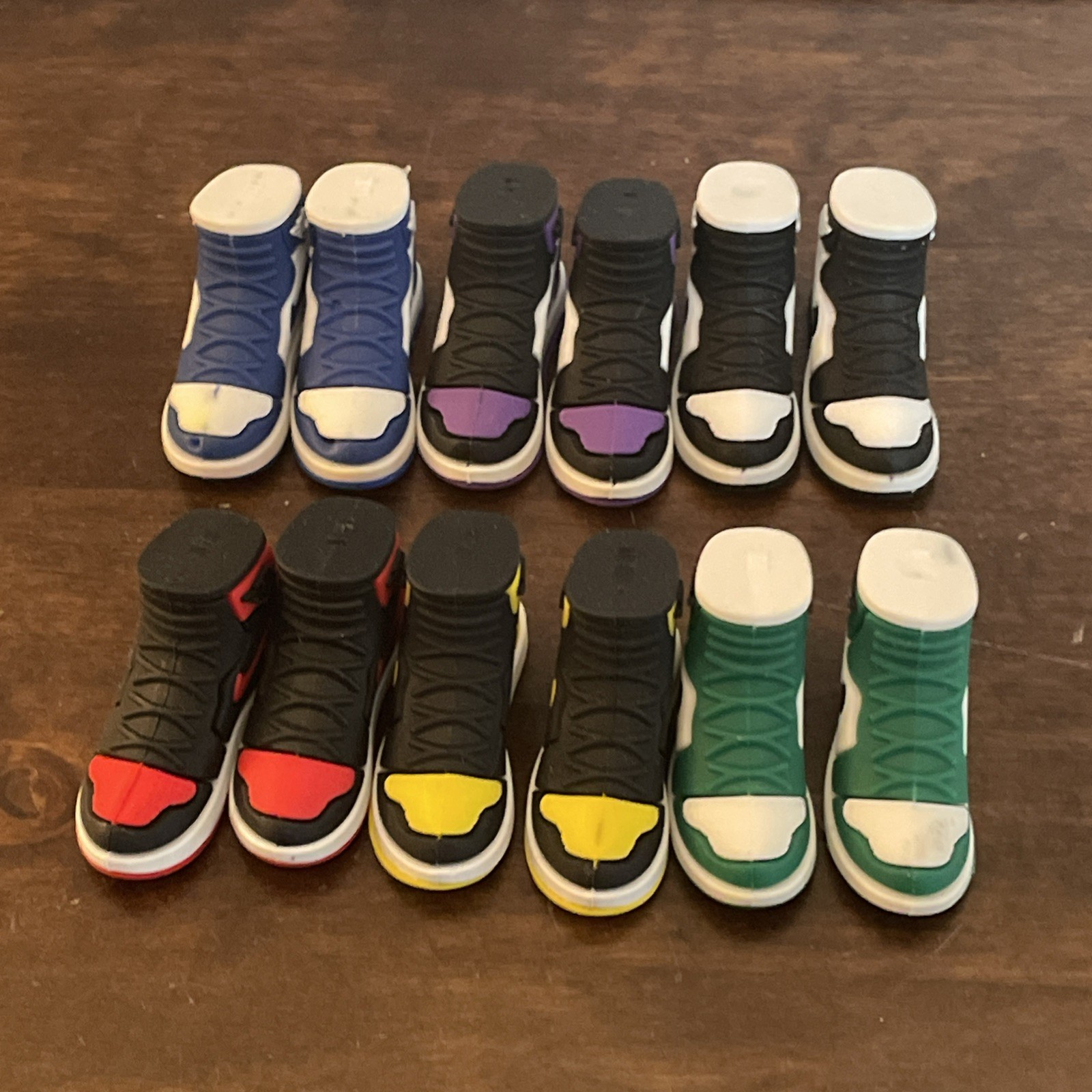 Air Jordan Flight Mini Clock Replacement Sneakers Only. No Clock See Pictures