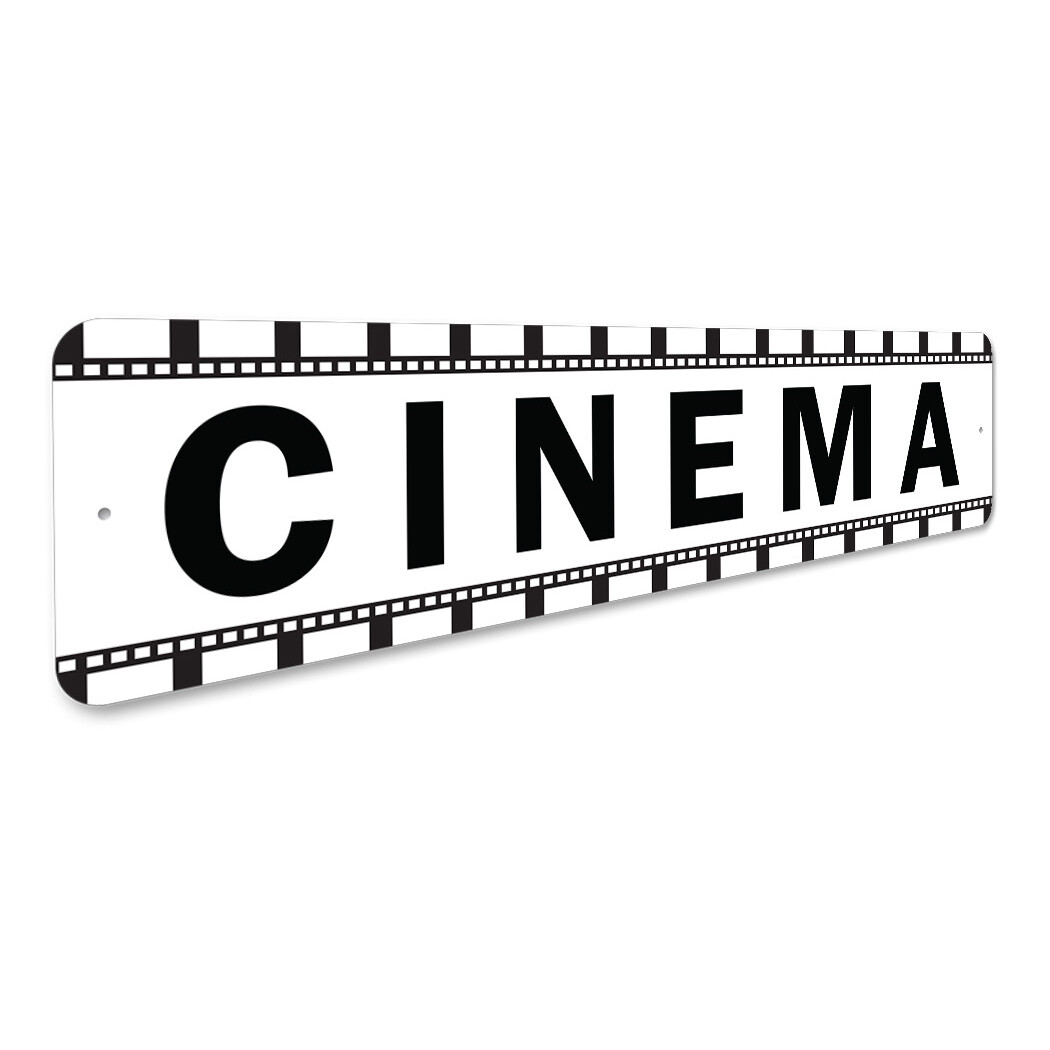 Cinema Metal Sign