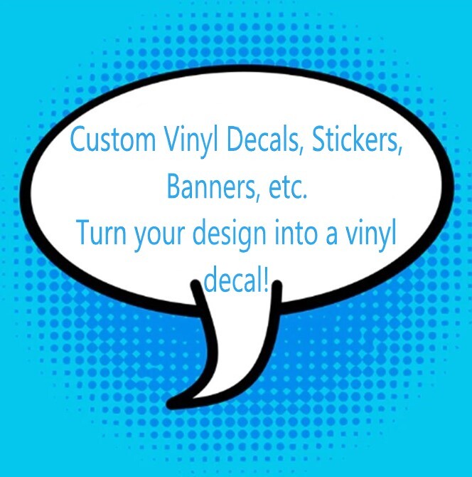 ~*~ CUSTOM ORDER Vinyl Decals Stickers “MESSAGE ME 1st to discuss” SIGNS