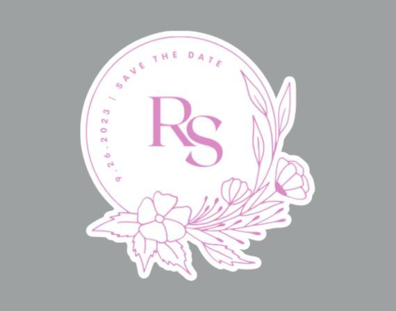 Customized Wedding Save the Date Magnets