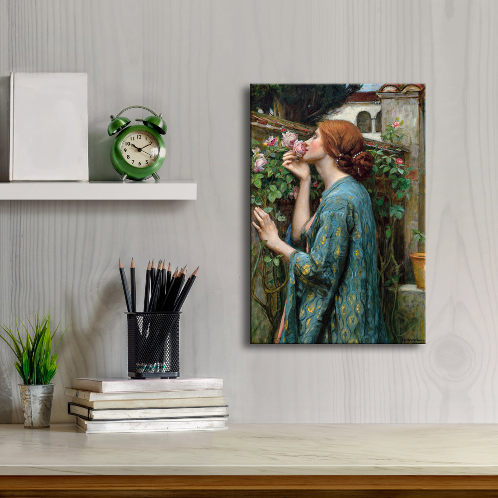 Canvas Wall Art The Soul Of The Rose by John William Waterhouse Classic Art