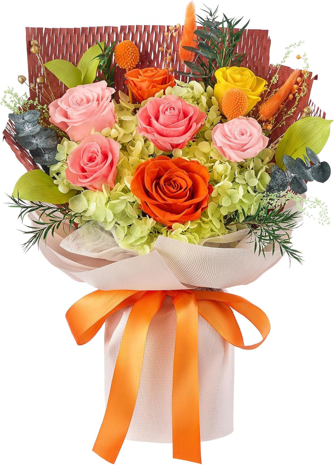 Forever Flowers Gifts for Mom, Mothers Day Preserved Flowers Bouquet Birthday Gi